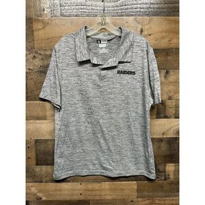NFL Team Apparel Men's Raiders Polo Size‎ Large